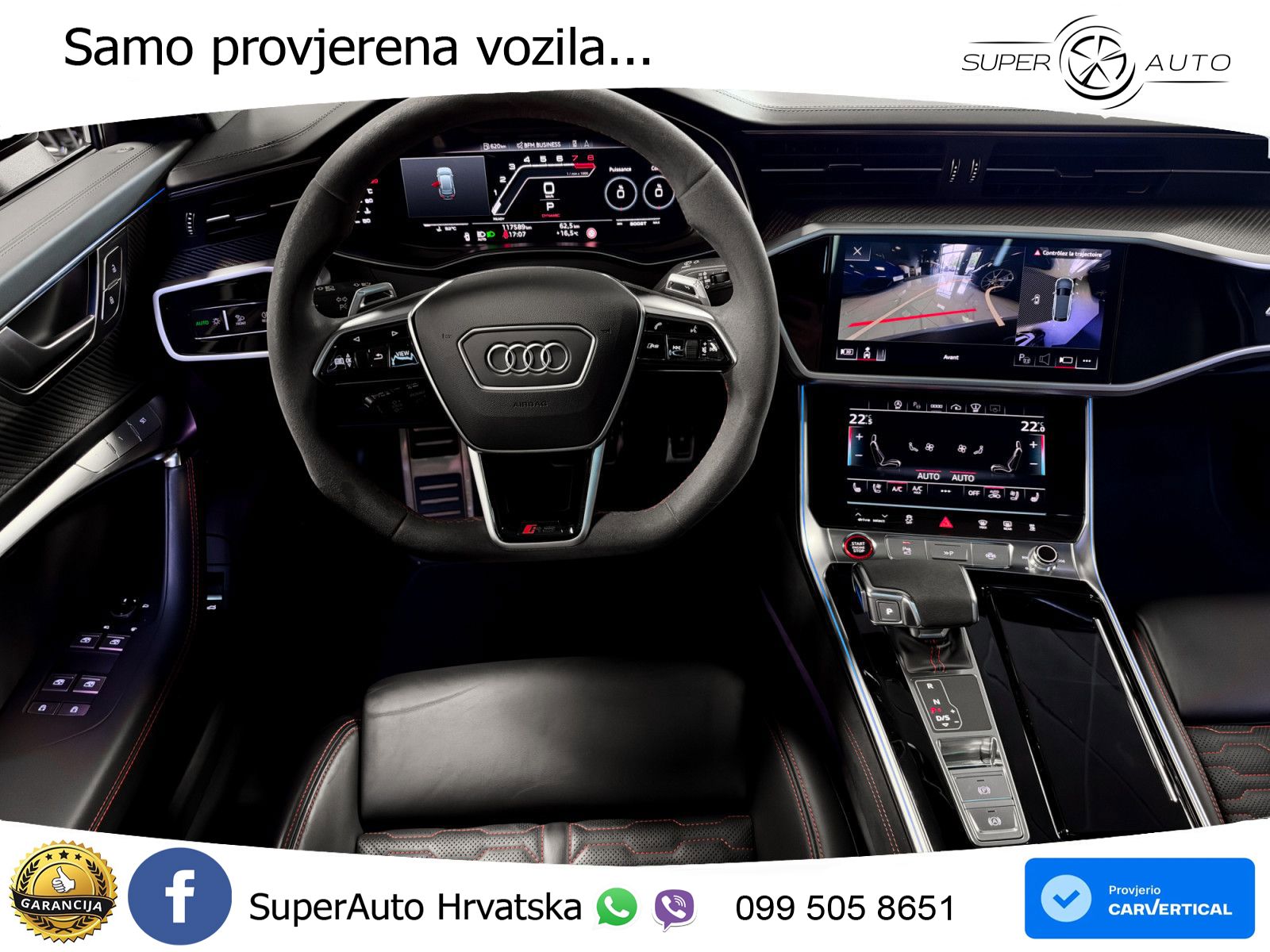 Audi RS6 Avant 4.0 TFSI V8 (600 KS) quattro Tiptronic LED+GR SJED+ACC