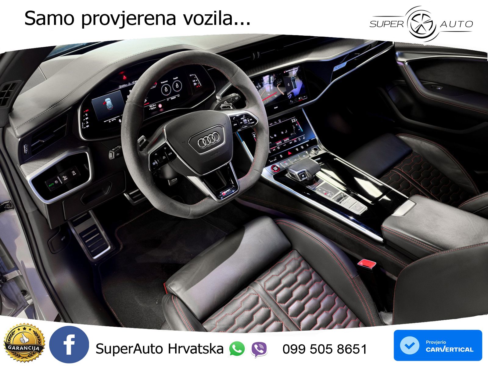 Audi RS6 Avant 4.0 TFSI V8 (600 KS) quattro Tiptronic LED+GR SJED+ACC