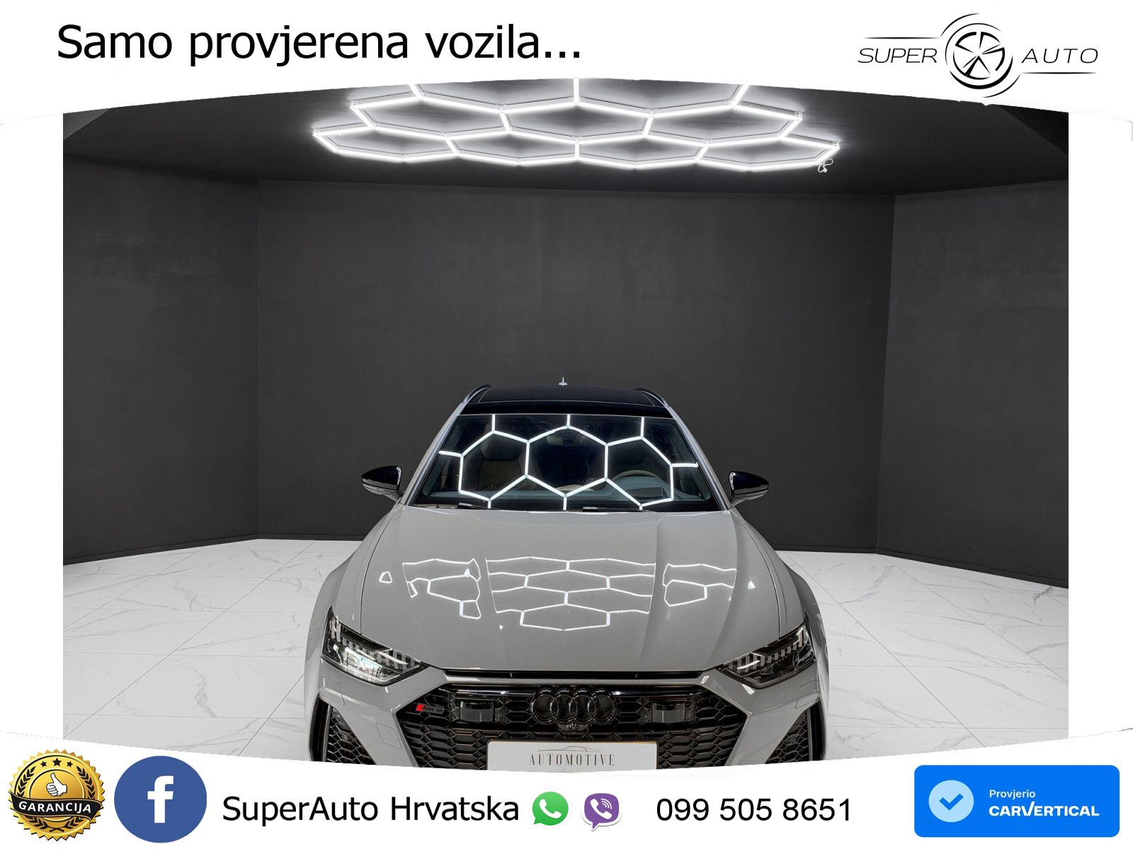 Audi RS6 Avant 4.0 TFSI V8 (600 KS) quattro Tiptronic LED+GR SJED+ACC
