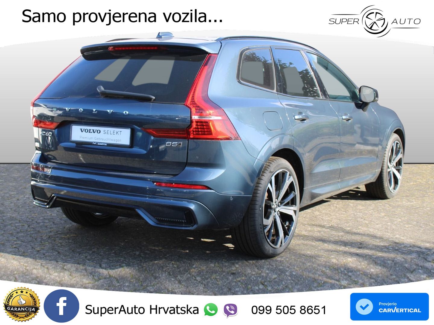 Volvo XC60 B5 Benzin AWD Geartronic ZRAČNI+ACC+4xGR SJED+KAM
