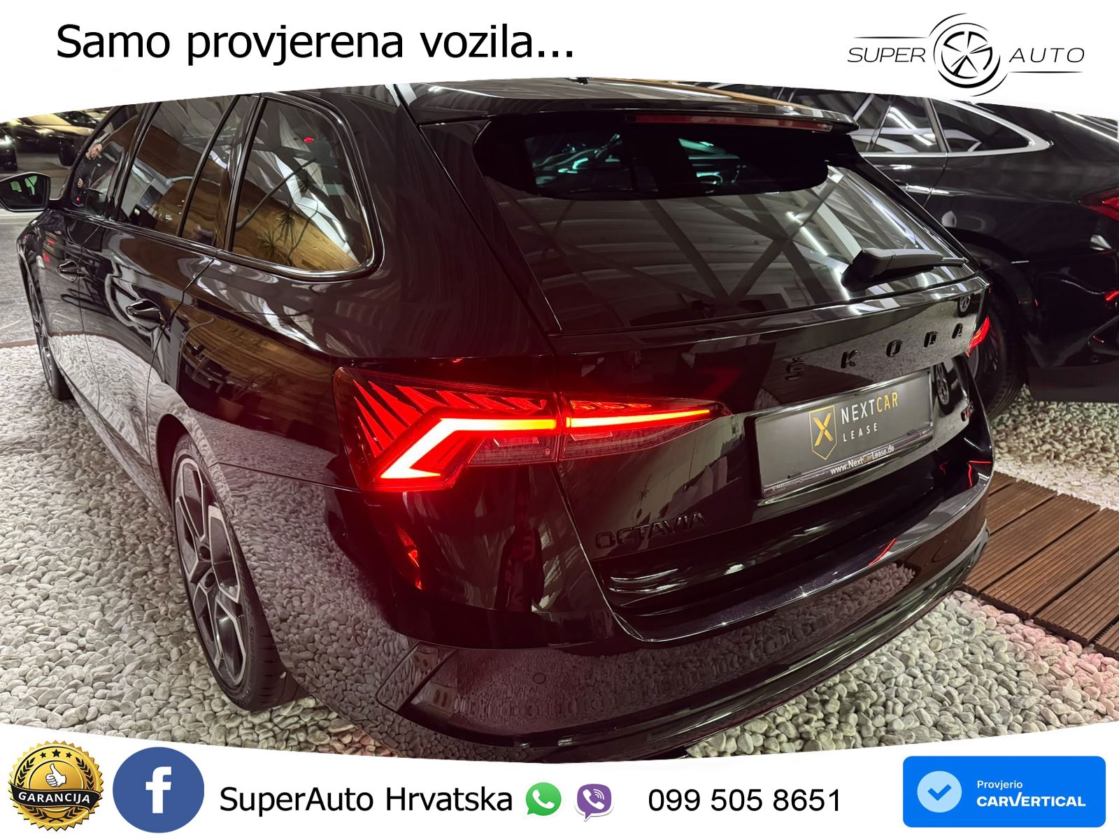 Škoda Octavia Combi RS 2.0 TDI (200 KS) 4x4 DSG LED+GR SJED+ACC