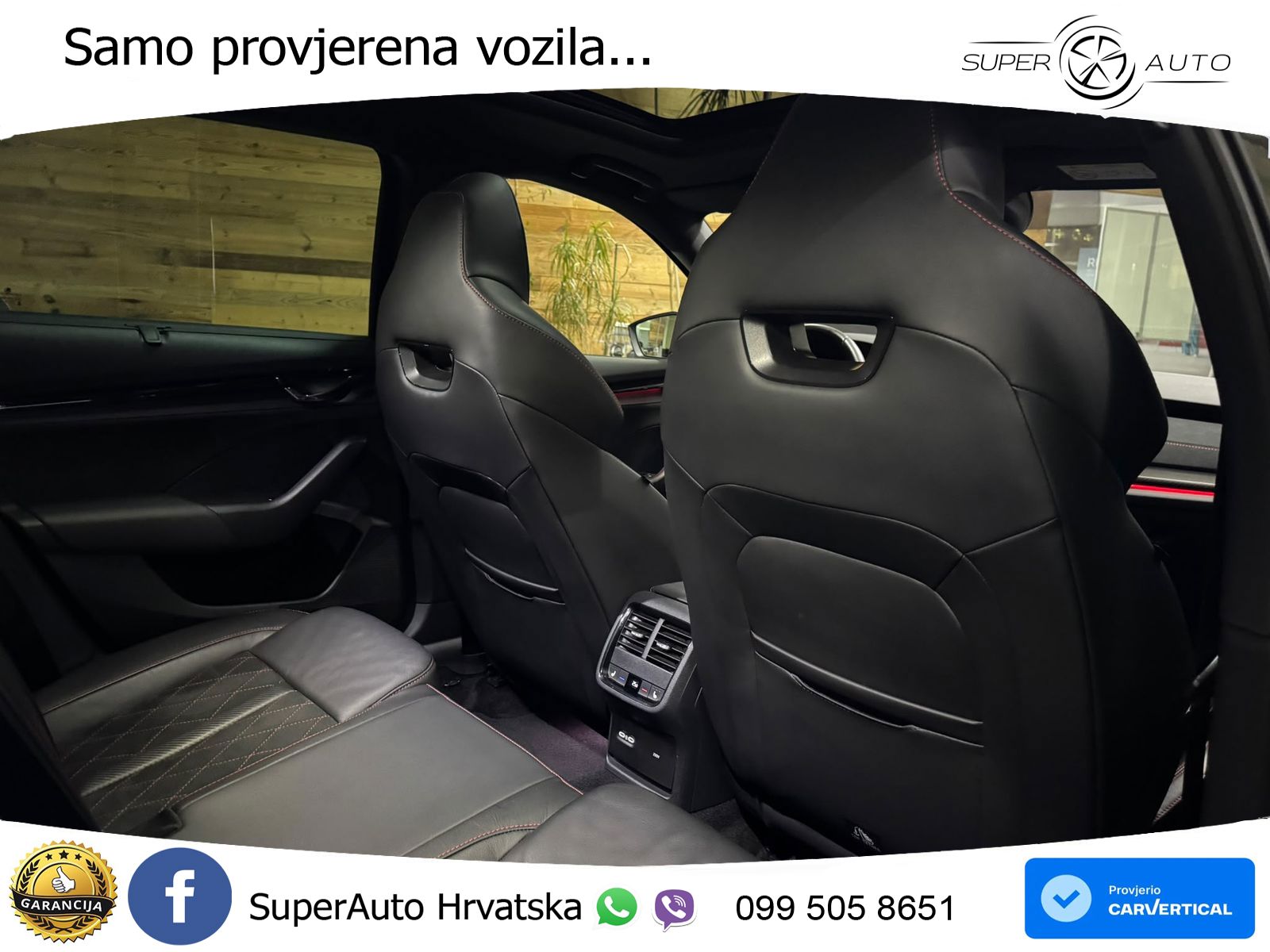 Škoda Octavia Combi RS 2.0 TDI (200 KS) 4x4 DSG LED+GR SJED+ACC