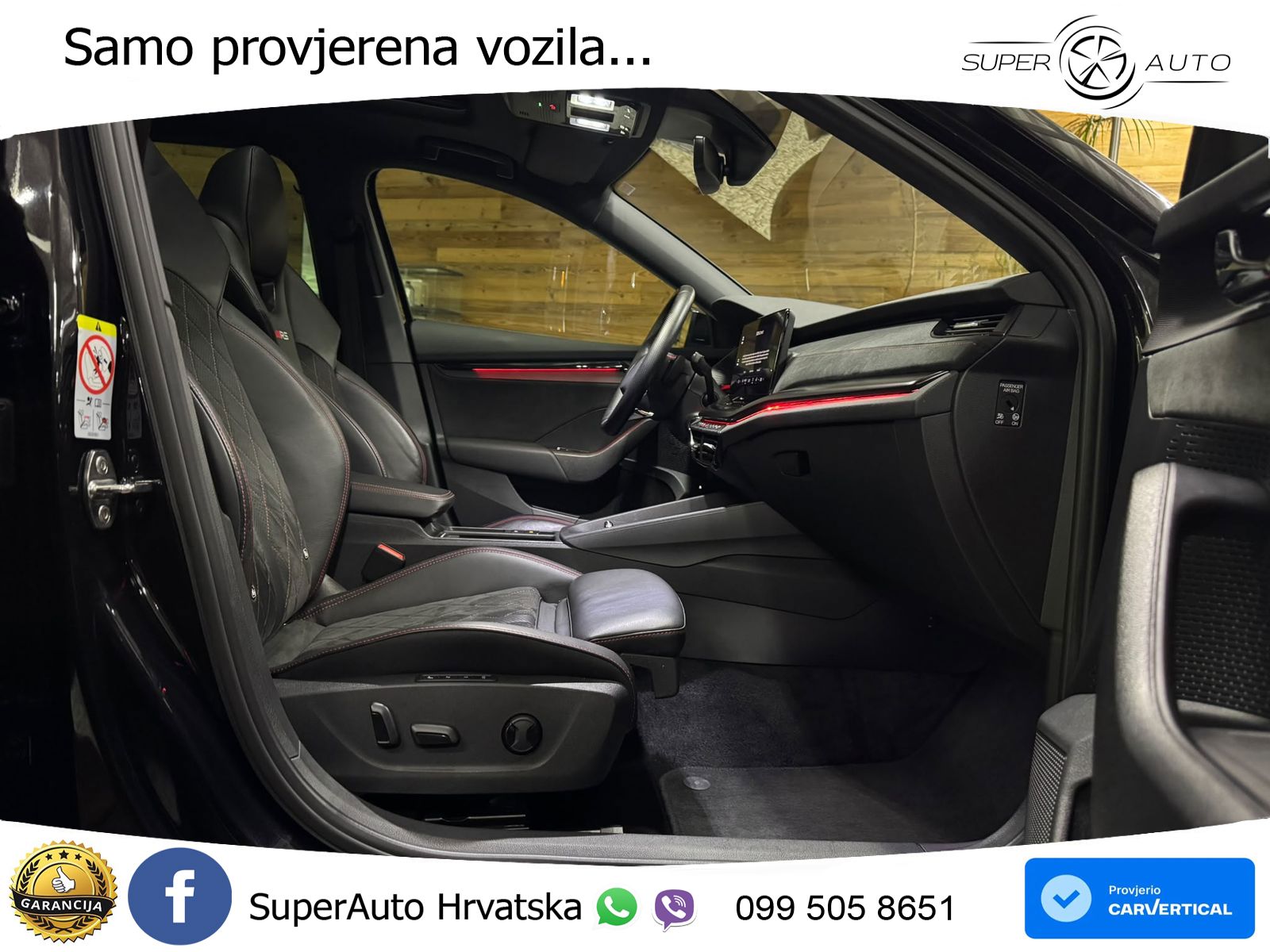 Škoda Octavia Combi RS 2.0 TDI (200 KS) 4x4 DSG LED+GR SJED+ACC