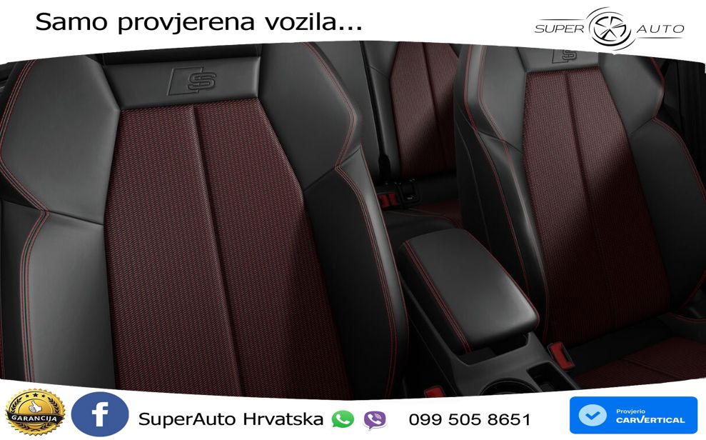 Audi S3 Limuzina 2.0 TFSI (310 KS) quattro S tronic LED+GR SJED+ACC