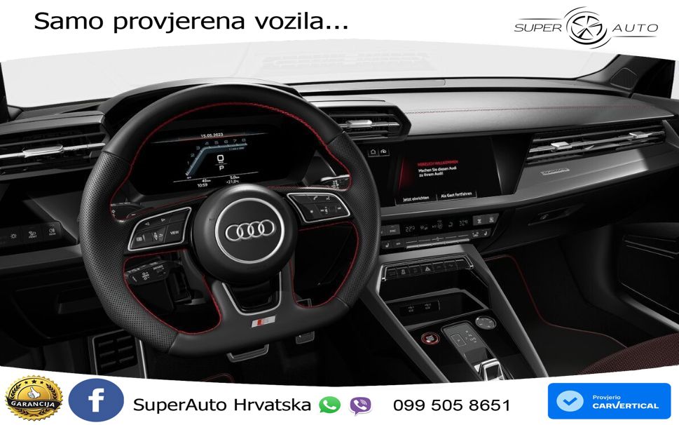 Audi S3 Limuzina 2.0 TFSI (310 KS) quattro S tronic LED+GR SJED+ACC