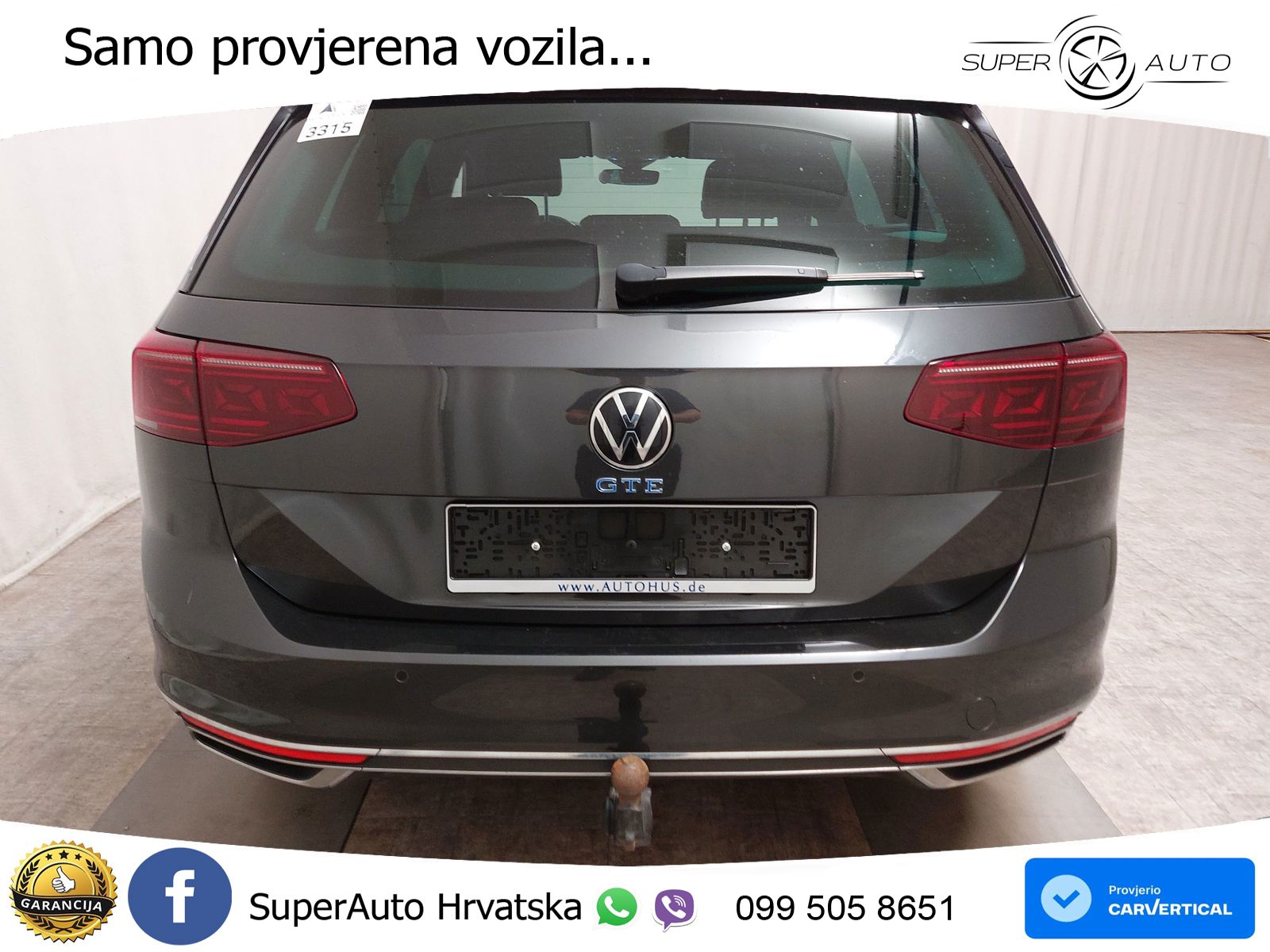 Volkswagen Passat Variant GTE 1.4 TSI (218 KS) DSG LED+GR SJED+ACC