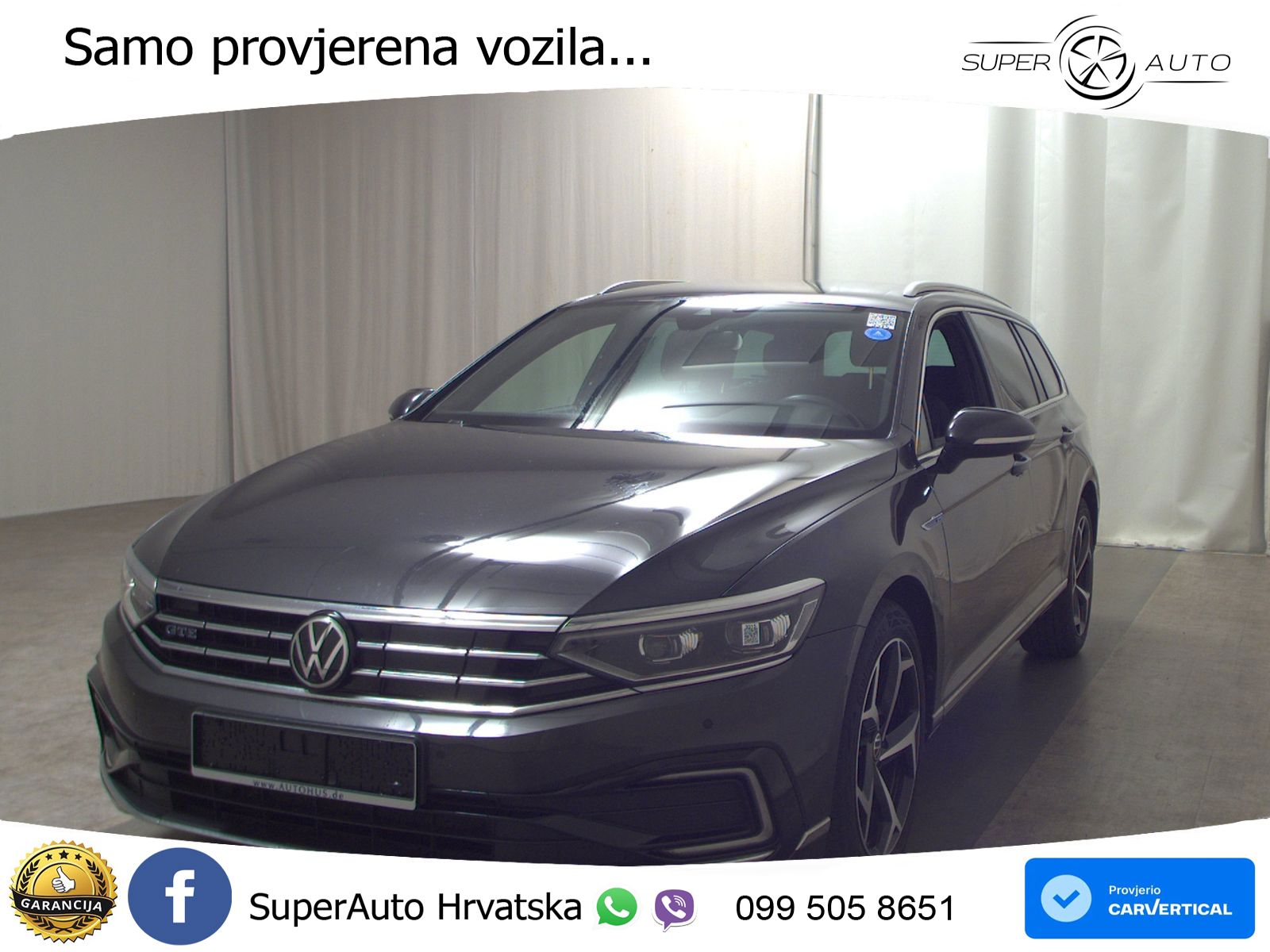 Volkswagen Passat Variant GTE 1.4 TSI (218 KS) DSG LED+GR SJED+ACC