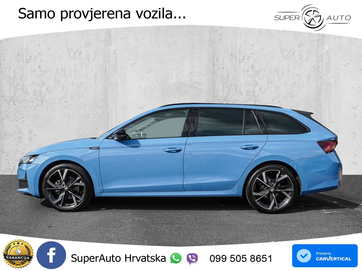 Škoda Octavia Combi 2.0 TDI (150 KS) DSG SportLine LED+GR SJED+ACC