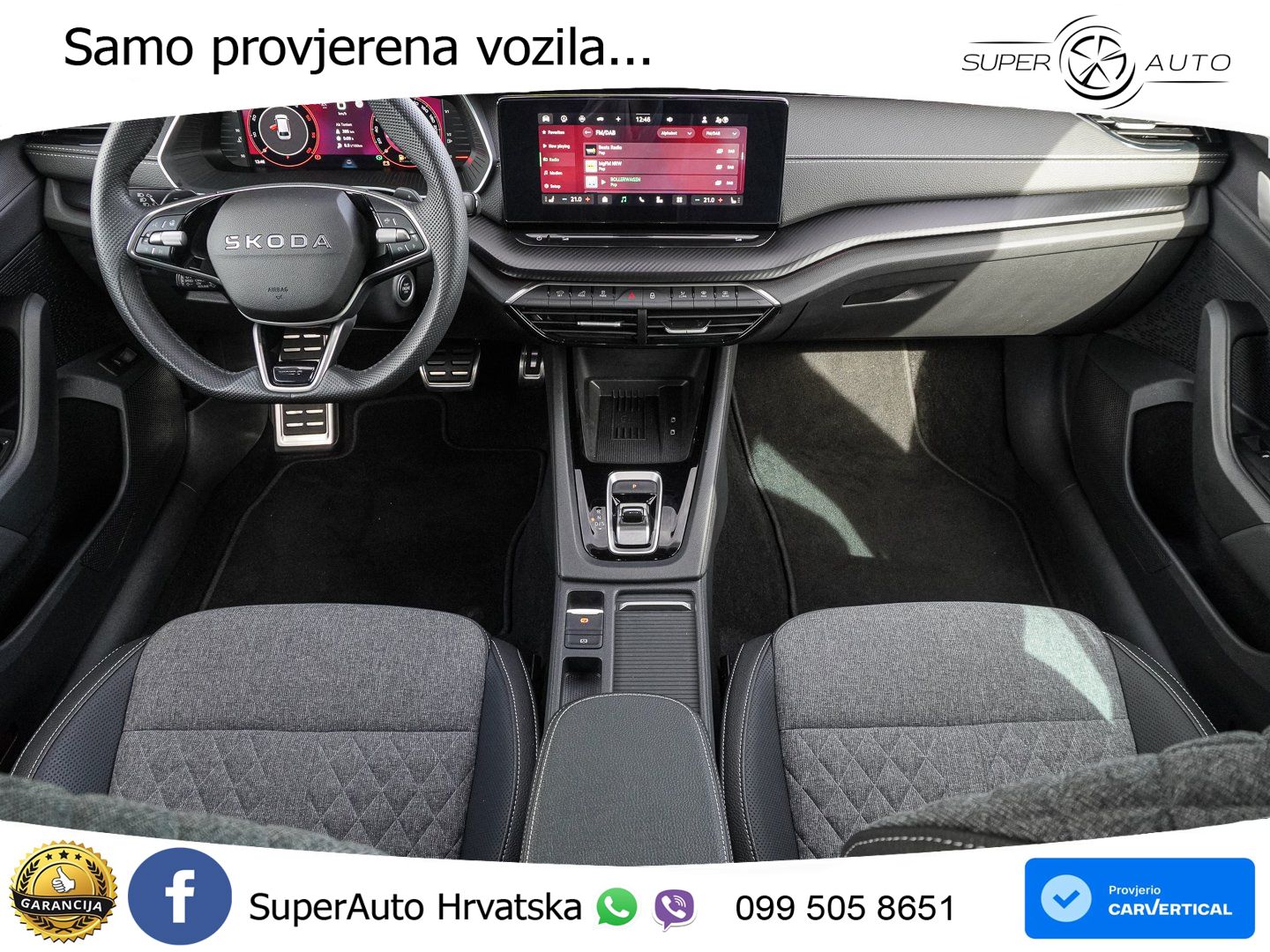 Škoda Octavia Combi 2.0 TDI (150 KS) DSG SportLine LED+GR SJED+ACC