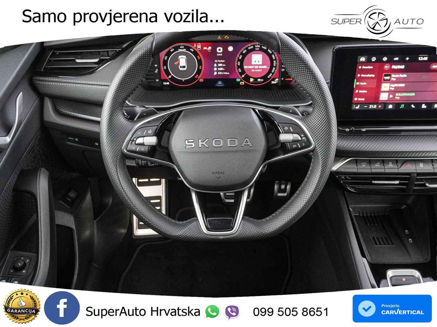 Škoda Octavia Combi 2.0 TDI (150 KS) DSG SportLine LED+GR SJED+ACC