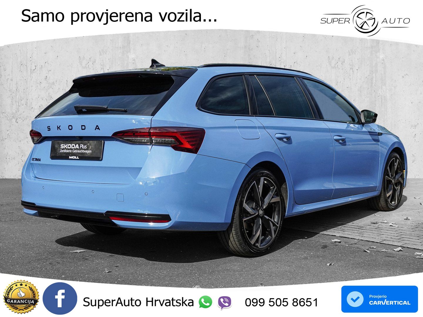 Škoda Octavia Combi 2.0 TDI (150 KS) DSG SportLine LED+GR SJED+ACC