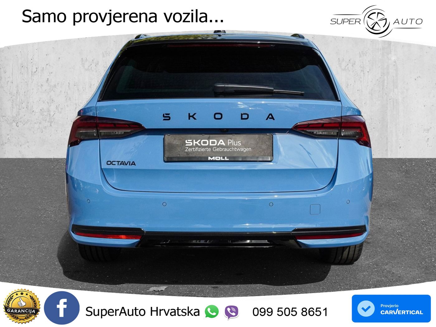 Škoda Octavia Combi 2.0 TDI (150 KS) DSG SportLine LED+GR SJED+ACC