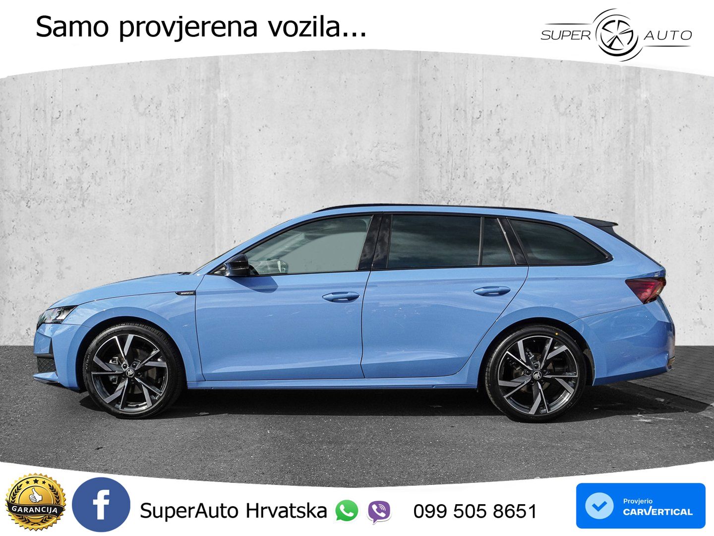 Škoda Octavia Combi 2.0 TDI (150 KS) DSG SportLine LED+GR SJED+ACC