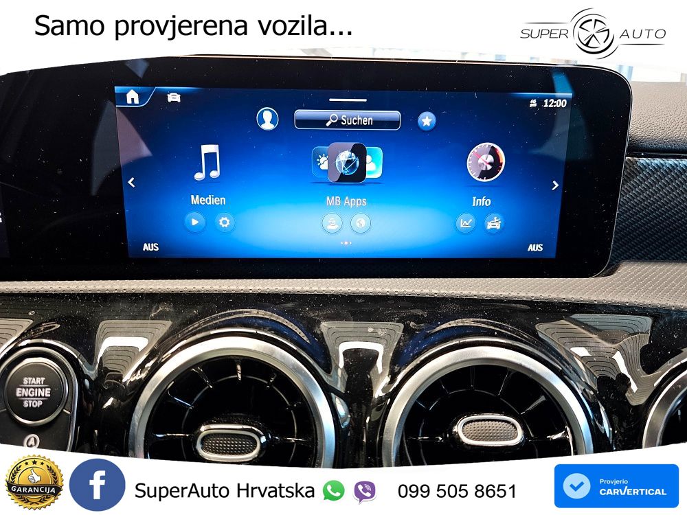 Mercedes-Benz A 200 7G-DCT LED+GR SJED+ACC
