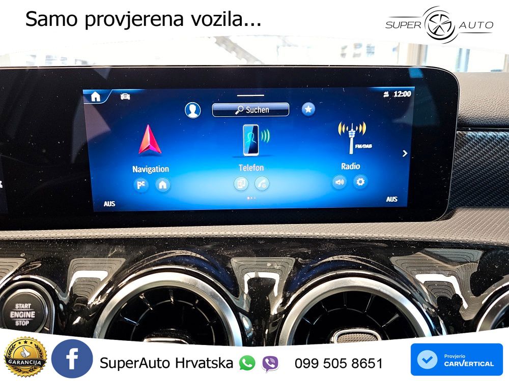 Mercedes-Benz A 200 7G-DCT LED+GR SJED+ACC