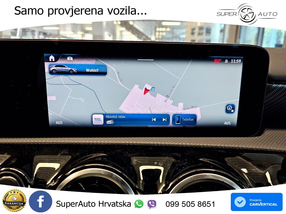 Mercedes-Benz A 200 7G-DCT LED+GR SJED+ACC