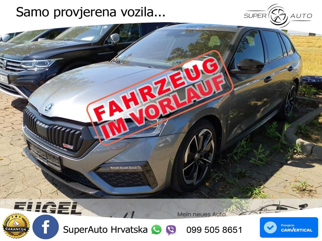 Škoda Octavia Combi RS 2.0 TDI (200 KS) 4x4 DSG MATRIX+GR SJED+KAM