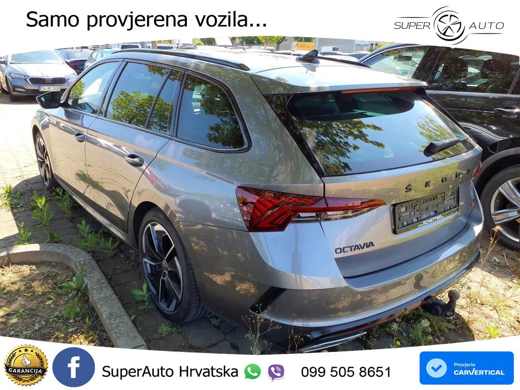 Škoda Octavia Combi RS 2.0 TDI (200 KS) 4x4 DSG MATRIX+GR SJED+KAM