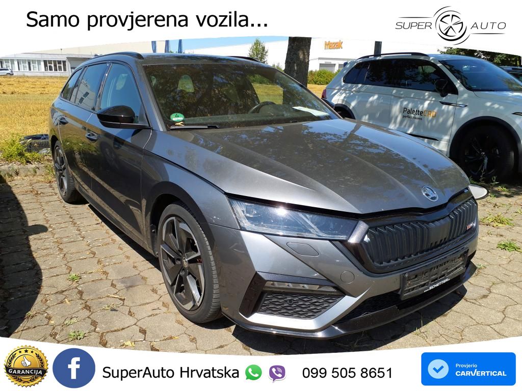 Škoda Octavia Combi RS 2.0 TDI (200 KS) 4x4 DSG MATRIX+GR SJED+KAM