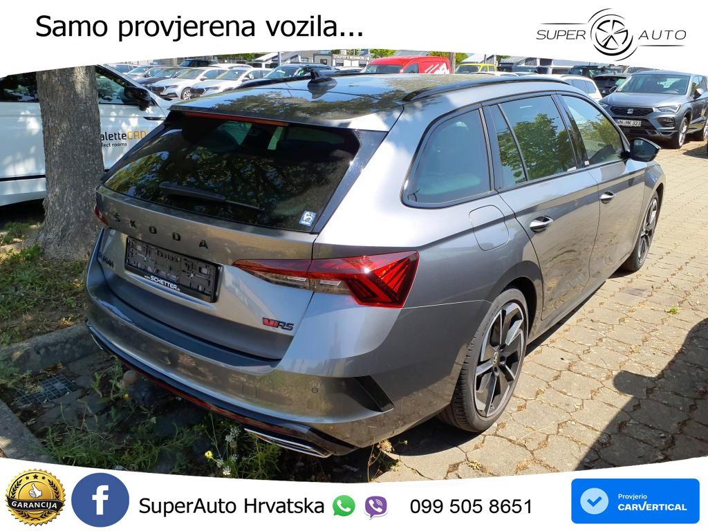 Škoda Octavia Combi RS 2.0 TDI (200 KS) 4x4 DSG MATRIX+GR SJED+KAM