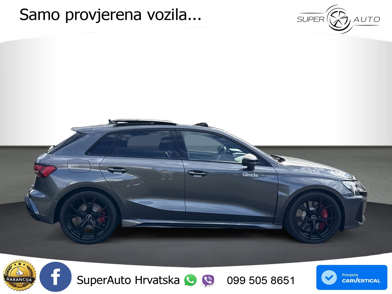 Audi RS3 Sportback 2.5 TFSI (400 KS) quattro S tronic MATRIX+GR SJED+KAM