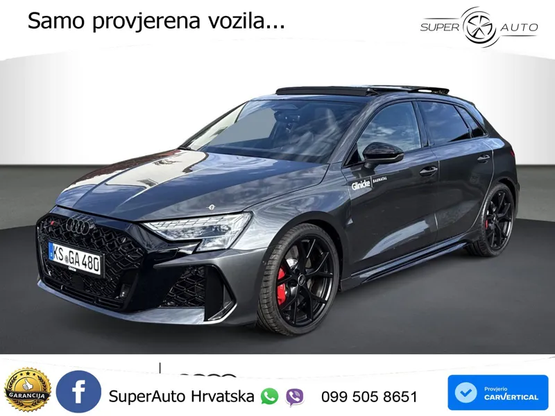 Audi RS3 Sportback 2.5 TFSI (400 KS) quattro S tronic MATRIX+GR SJED+KAM