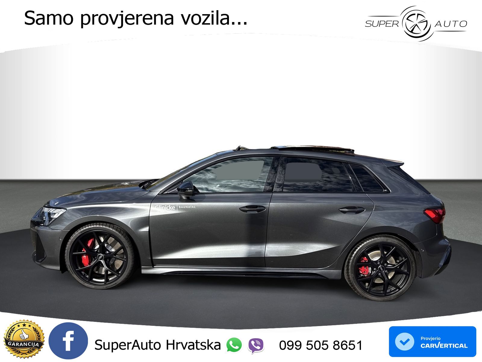 Audi RS3 Sportback 2.5 TFSI (400 KS) quattro S tronic MATRIX+GR SJED+KAM