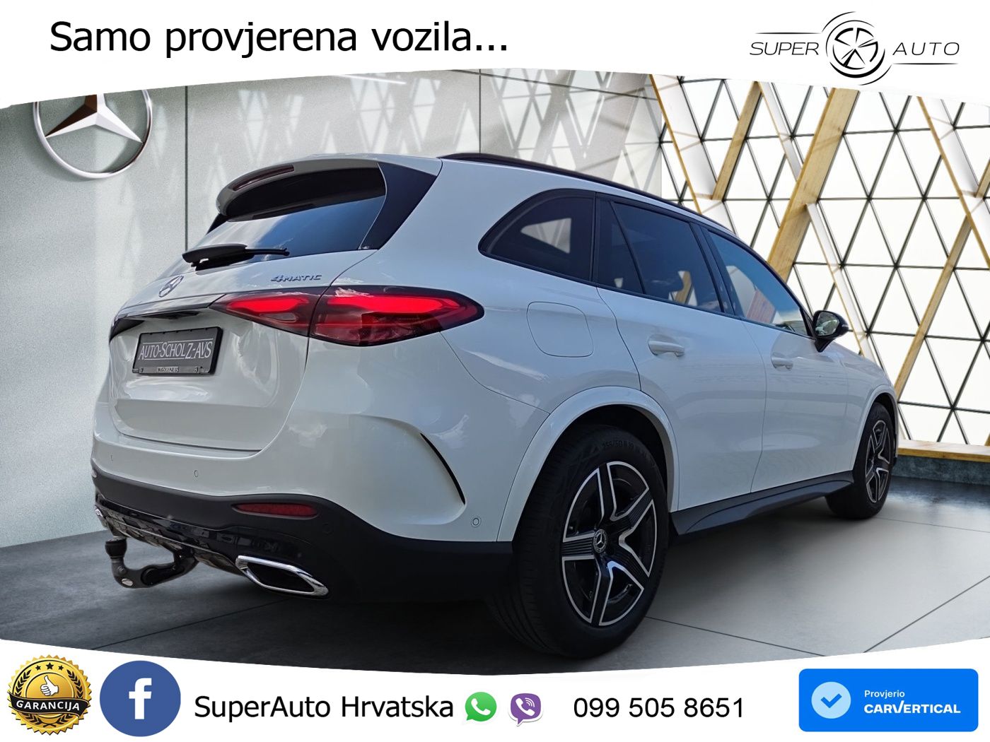 Mercedes GLC 200 (204 KS) 4MATIC 9G-TRONIC AMG LED+GR SJED+ACC