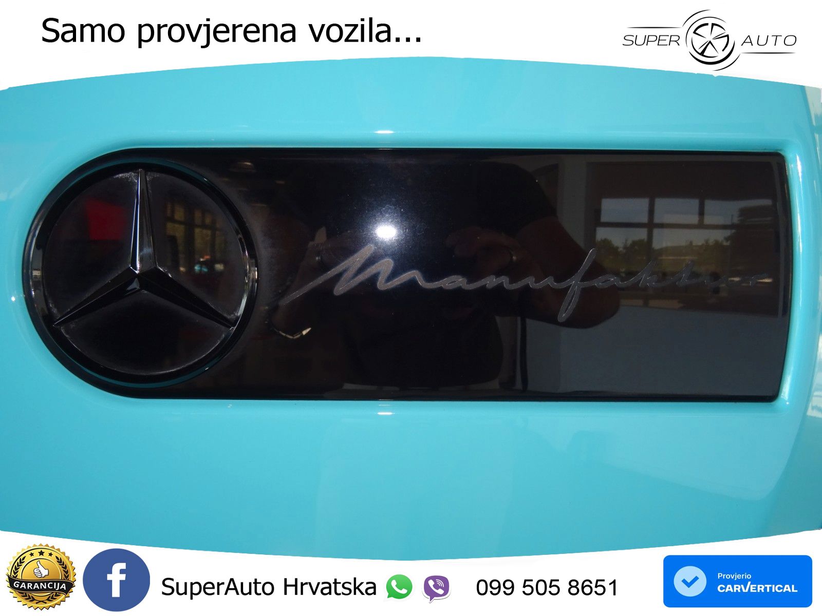 Mercedes AMG G 63 Long V8 (585 KS) 4MATIC 9G-TRONIC AMG SPEEDSHIFT TCT Manufaktur ZRAČNI+ACC+4xGR SJED+360