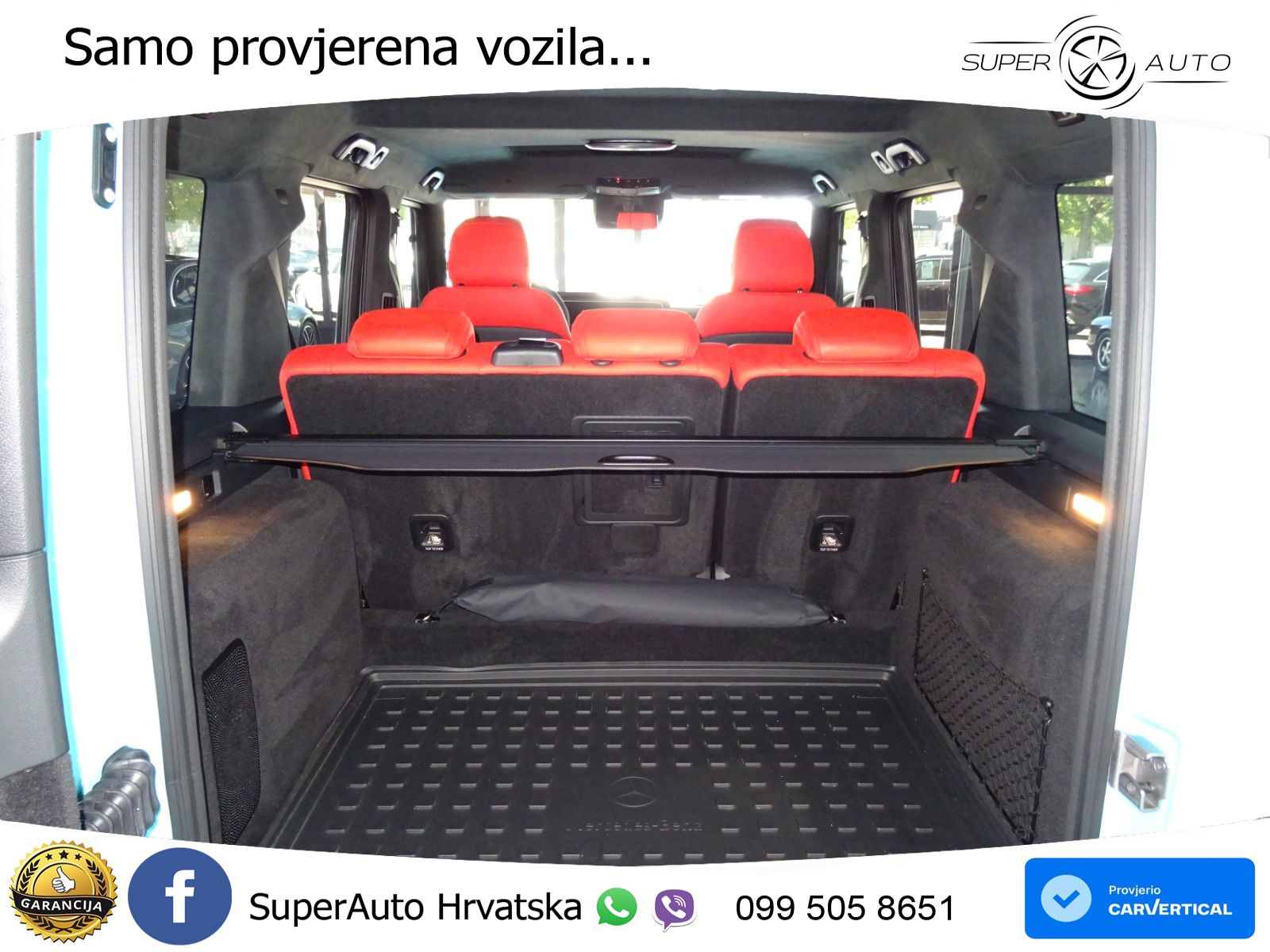 Mercedes AMG G 63 Long V8 (585 KS) 4MATIC 9G-TRONIC AMG SPEEDSHIFT TCT Manufaktur ZRAČNI+ACC+4xGR SJED+360