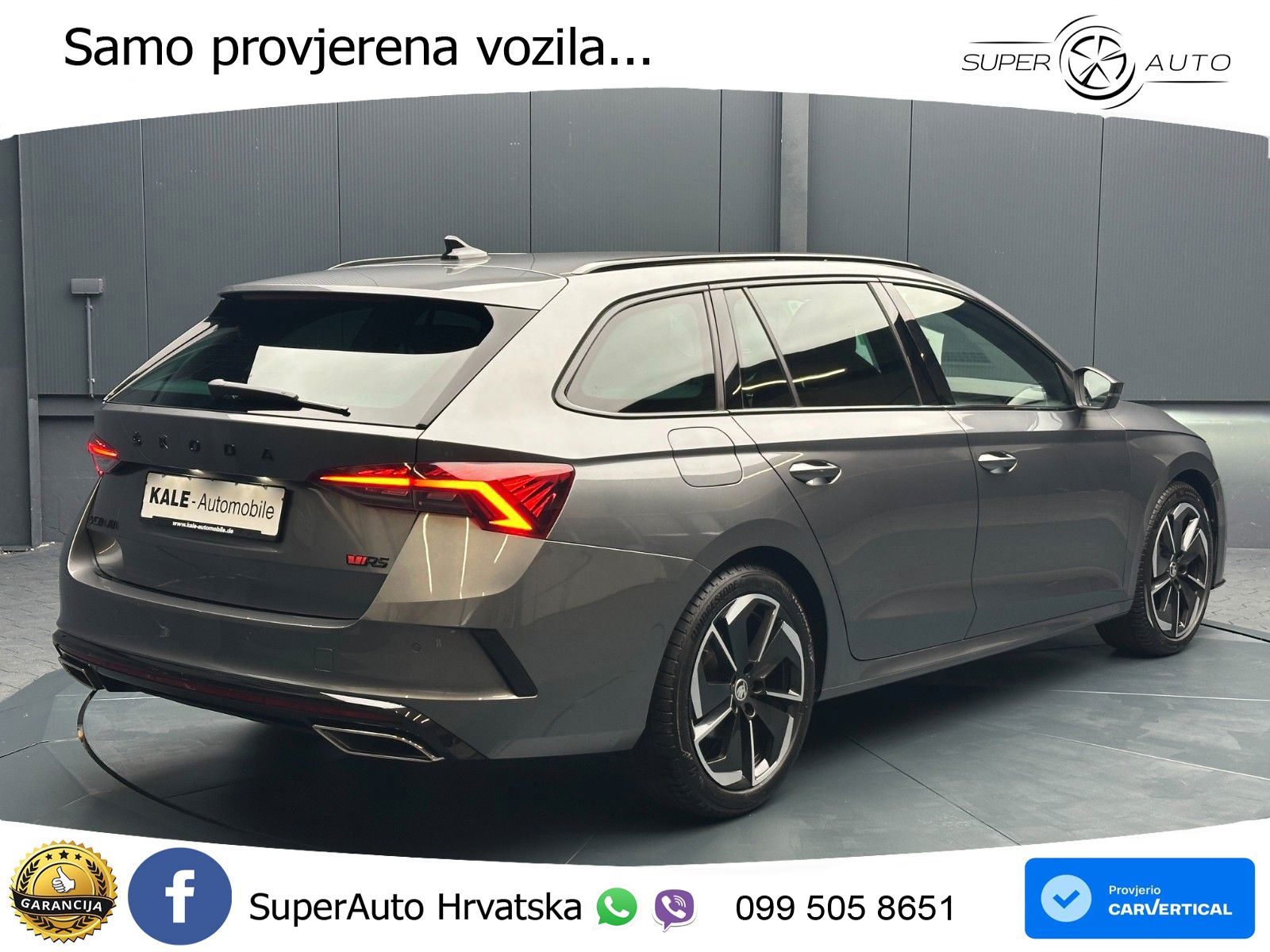 Škoda Octavia Combi RS 2.0 TDI (200 KS) DSG