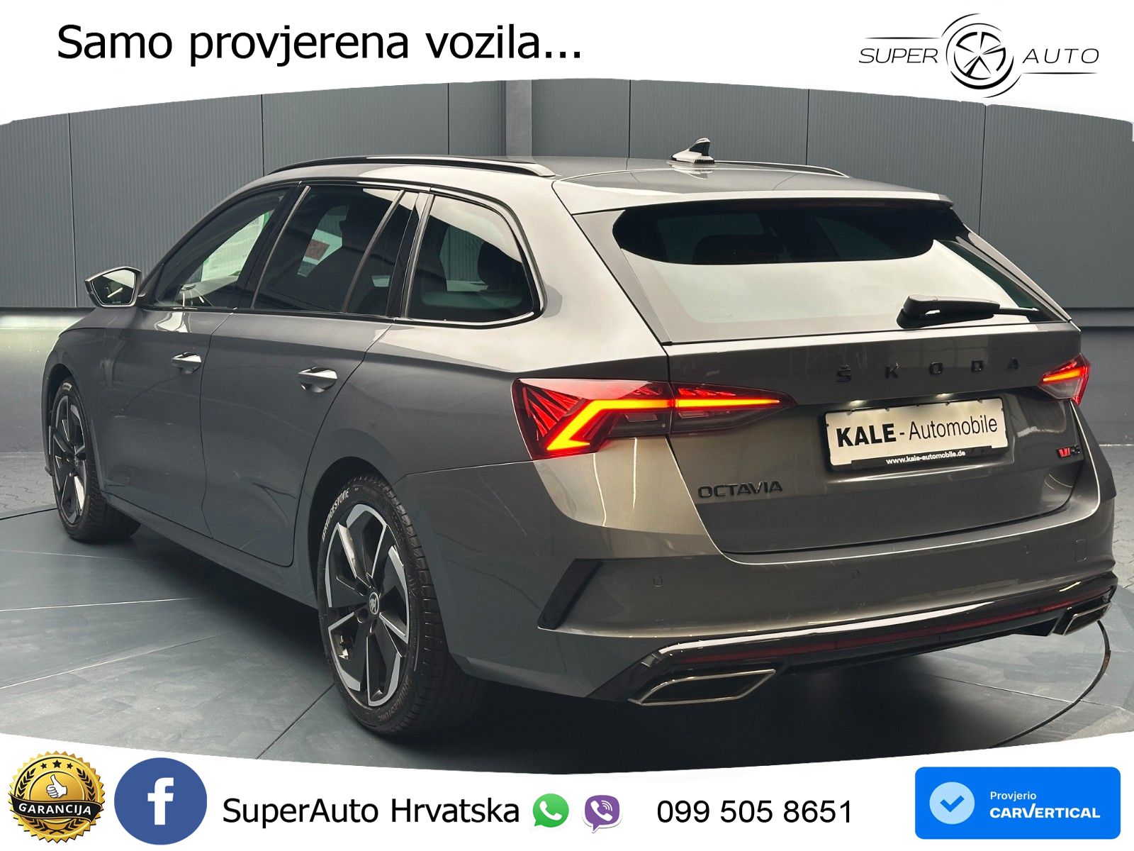 Škoda Octavia Combi RS 2.0 TDI (200 KS) DSG