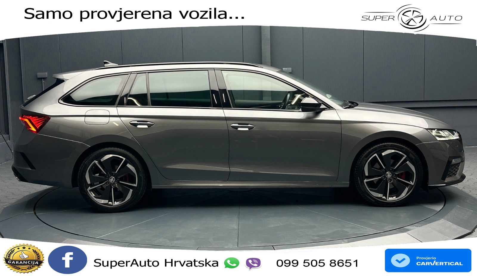 Škoda Octavia Combi RS 2.0 TDI (200 KS) DSG