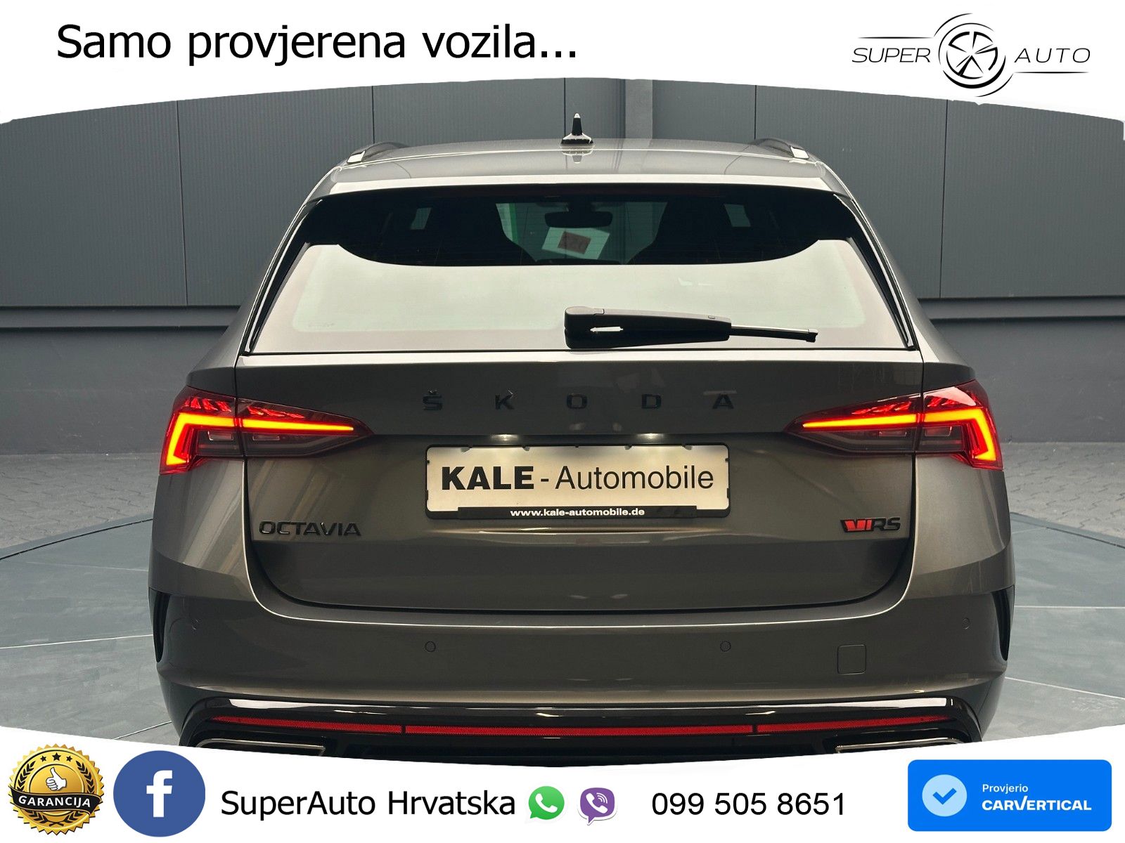 Škoda Octavia Combi RS 2.0 TDI (200 KS) DSG