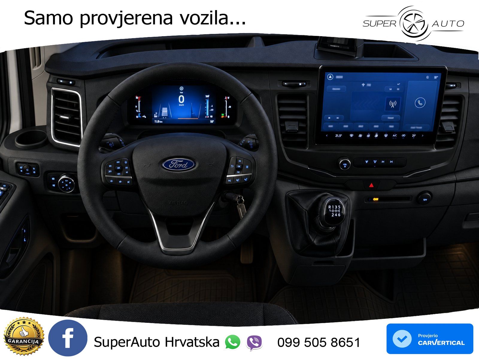 Ford Transit V363 Kasten Trend 350L2 2.0l EcoBlue PDC 105 KS