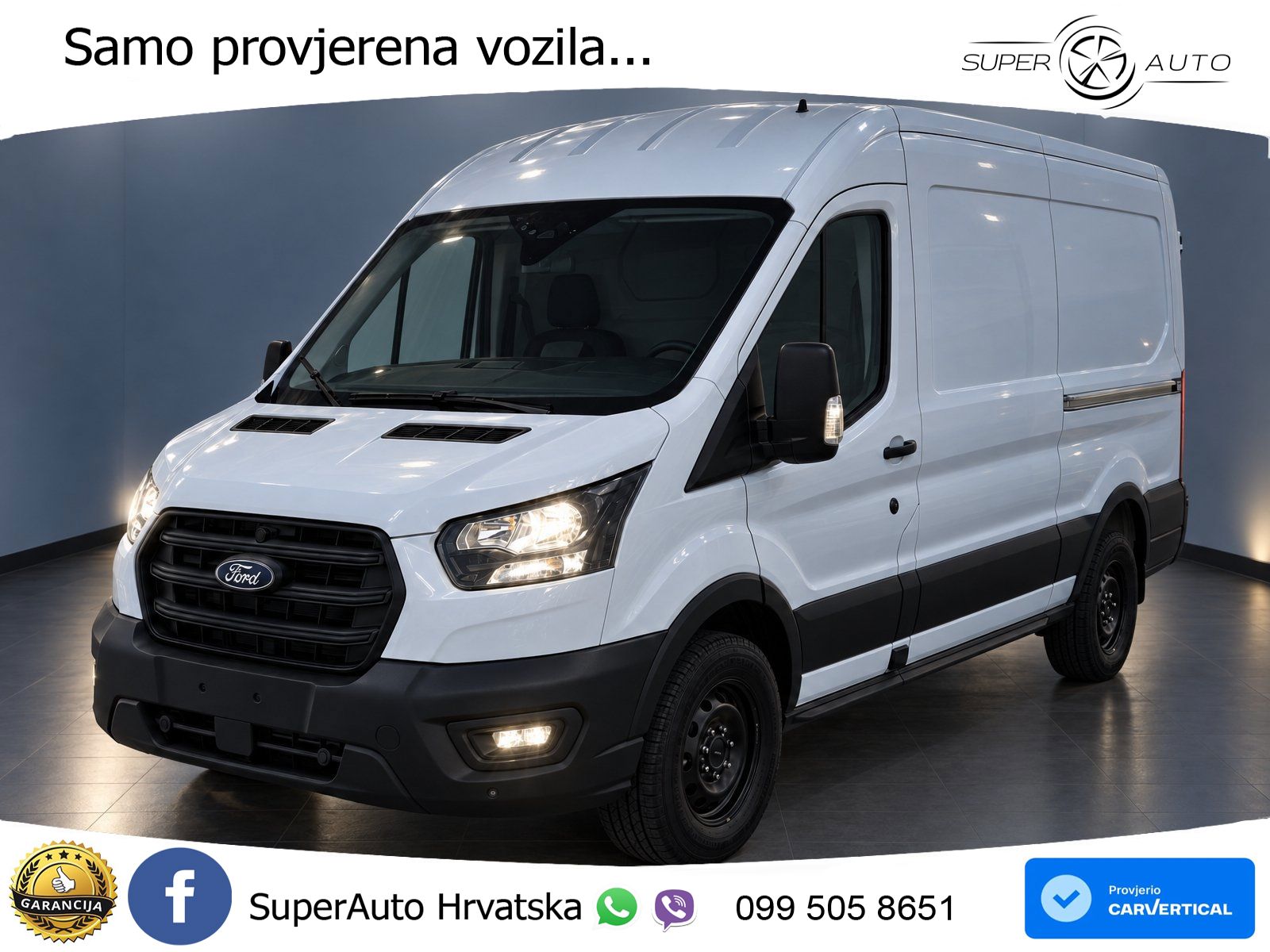 Ford Transit V363 Kasten Trend 350L2 2.0l EcoBlue PDC 105 KS