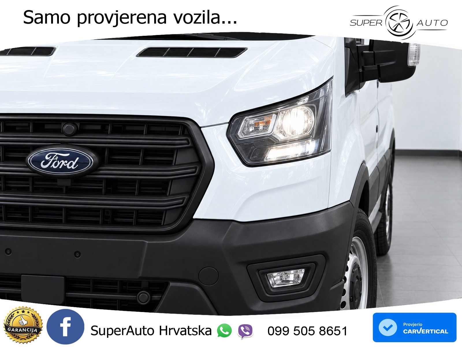 Ford Transit V363 Kasten Trend 350L2 2.0l EcoBlue PDC 105 KS