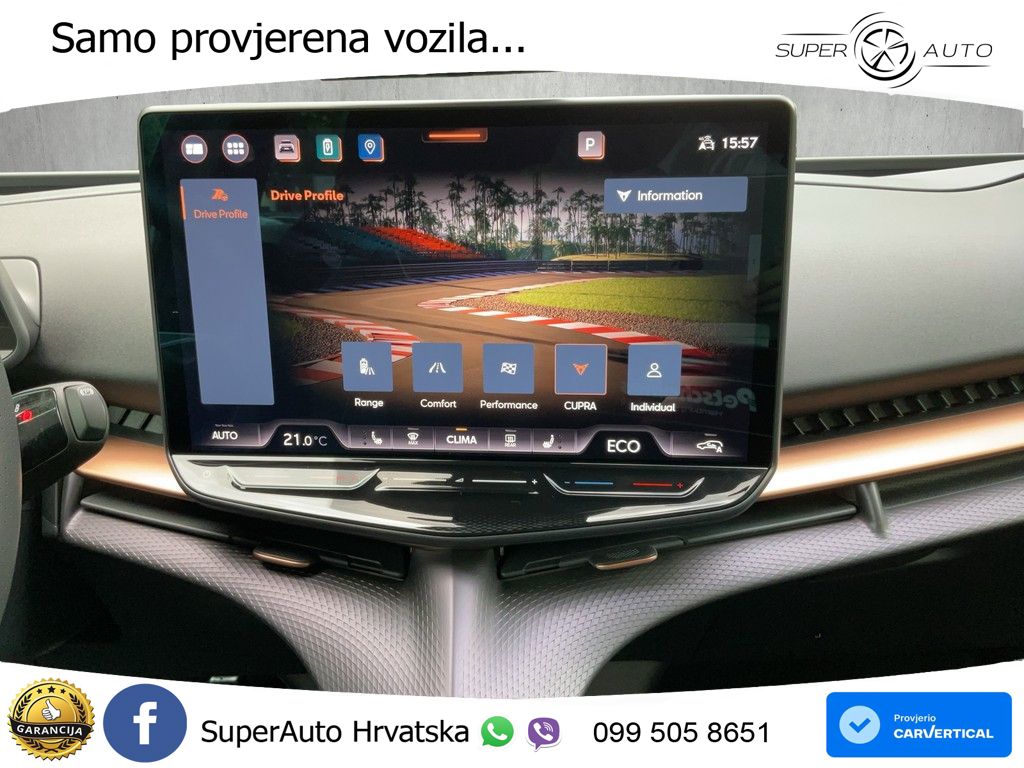 Cupra Tavascan 82 kWh (286 KS)