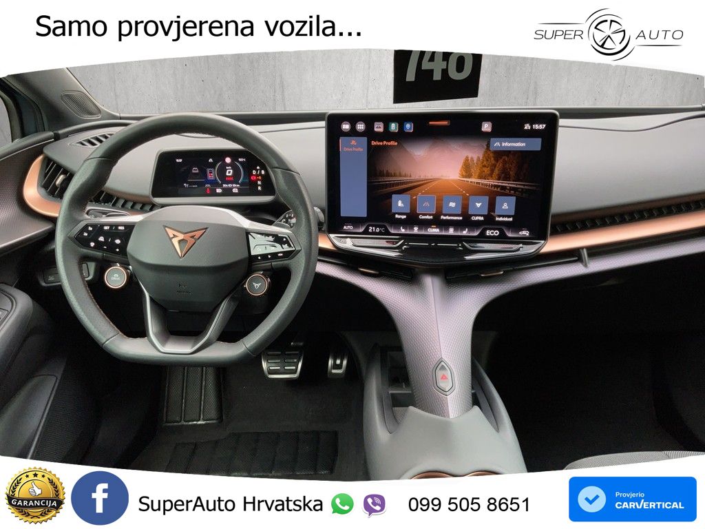 Cupra Tavascan 82 kWh (286 KS)