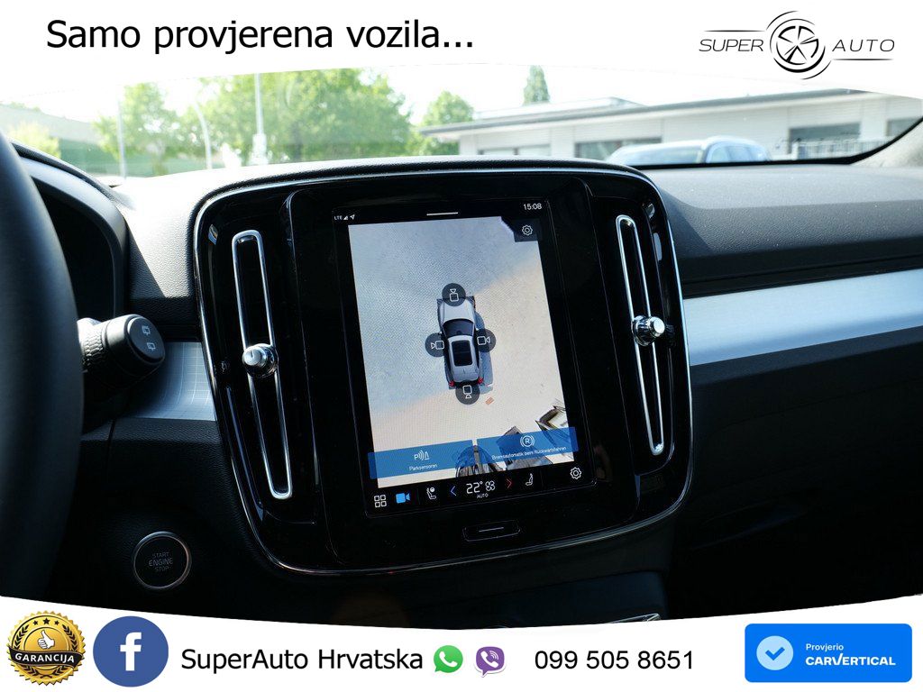 Volvo XC40 2.0 B4 197 KS Automatic LED+GR SJED+ACC