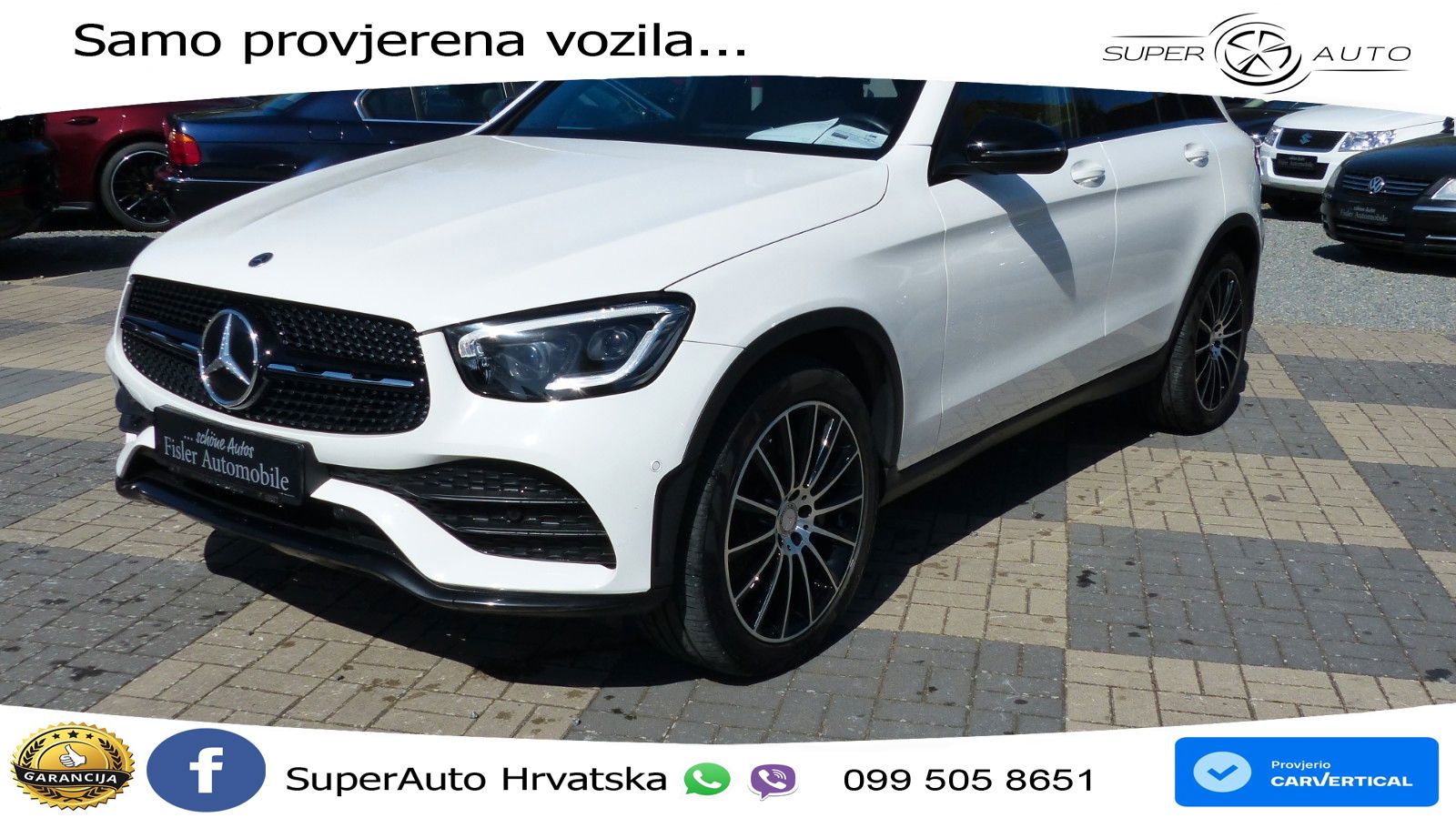 Mercedes GLC 400d (330 KS) 4MATIC 9G-TRONIC AMG ZRAČNI+ACC+GR SJED+KAM+PANO