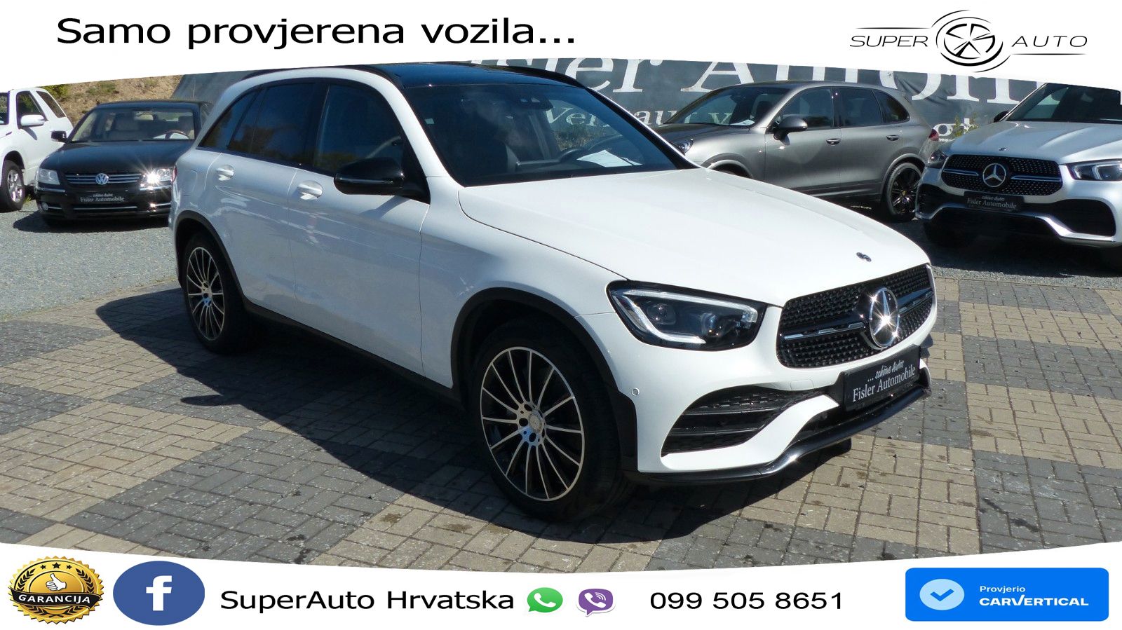 Mercedes GLC 400d (330 KS) 4MATIC 9G-TRONIC AMG ZRAČNI+ACC+GR SJED+KAM+PANO
