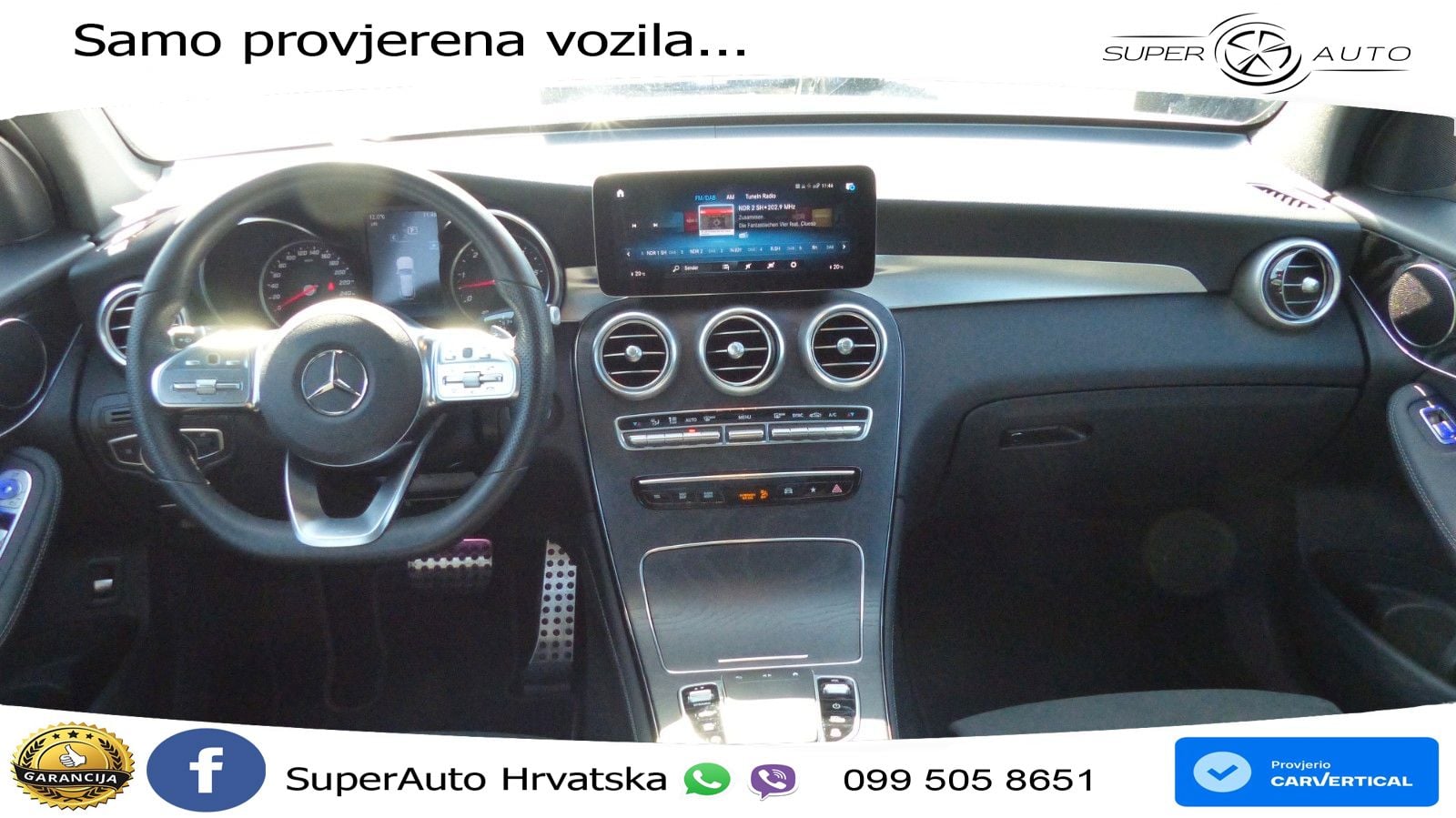 Mercedes GLC 400d (330 KS) 4MATIC 9G-TRONIC AMG ZRAČNI+ACC+GR SJED+KAM+PANO