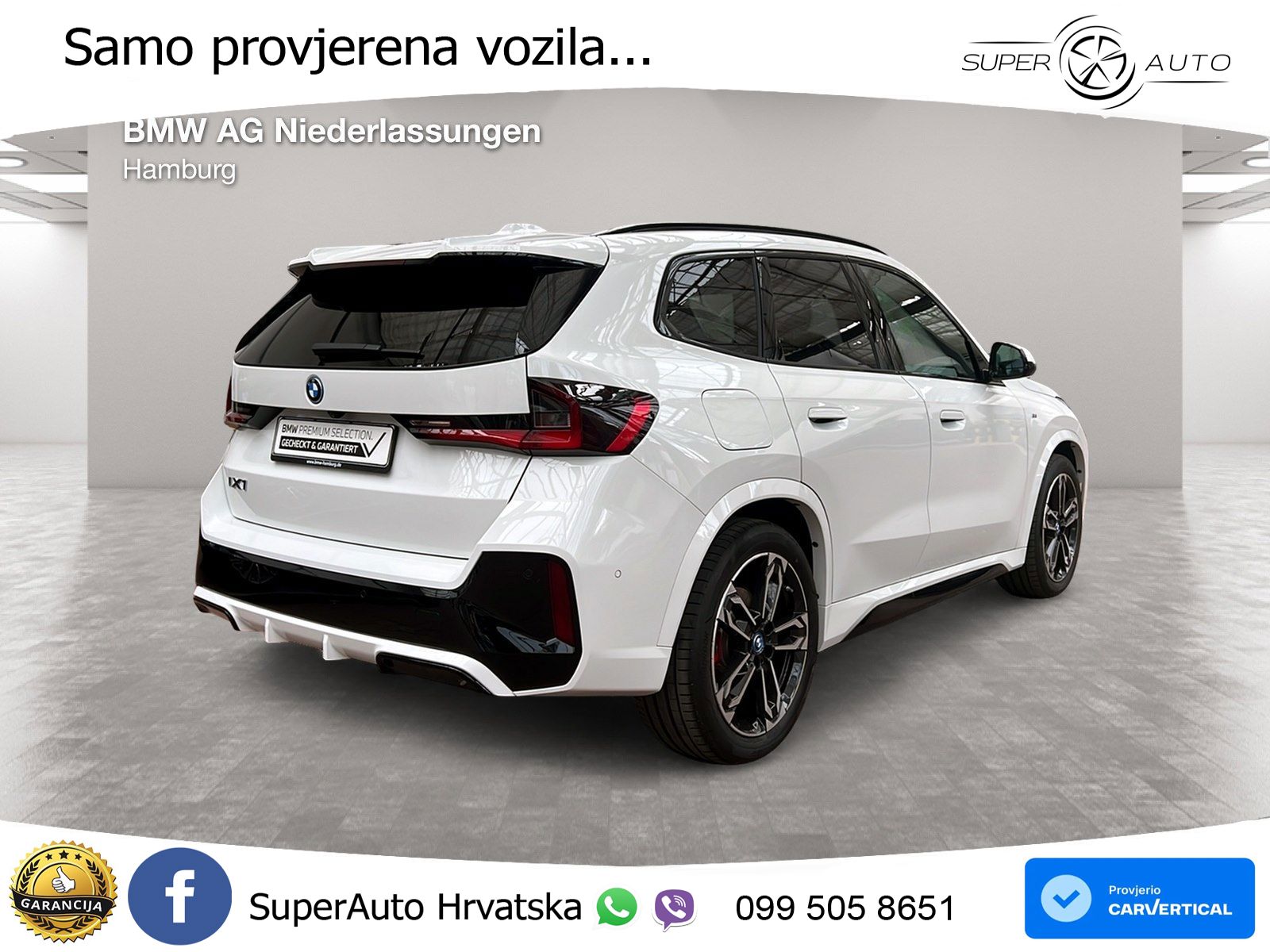 BMW iX1 68 kWh (313 KS) xDrive30 M Sport LED+GR SJED+ACC