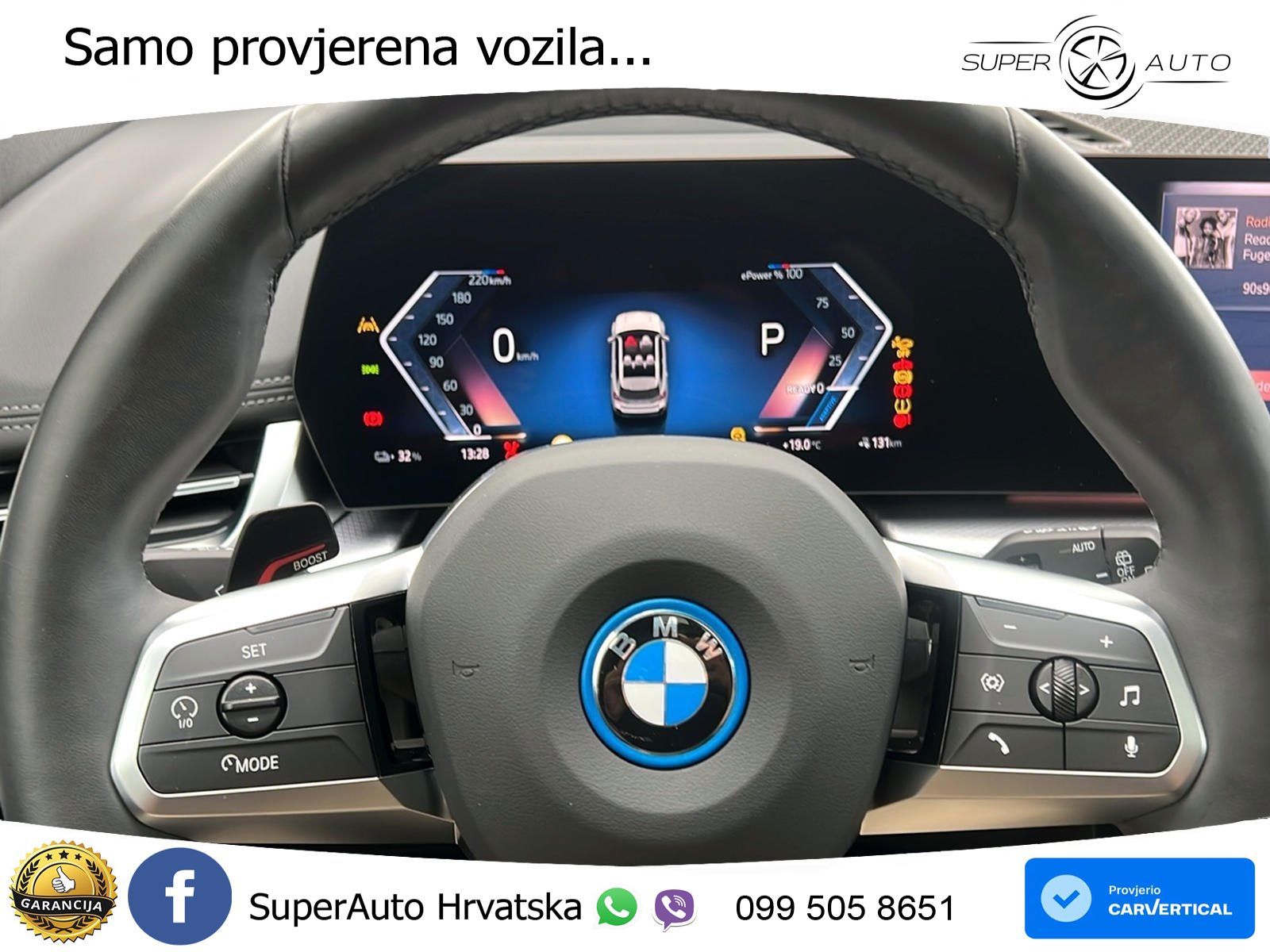BMW iX1 68 kWh (313 KS) xDrive30 M Sport LED+GR SJED+ACC