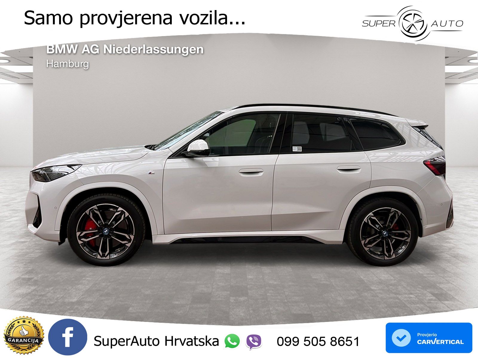 BMW iX1 68 kWh (313 KS) xDrive30 M Sport LED+GR SJED+ACC