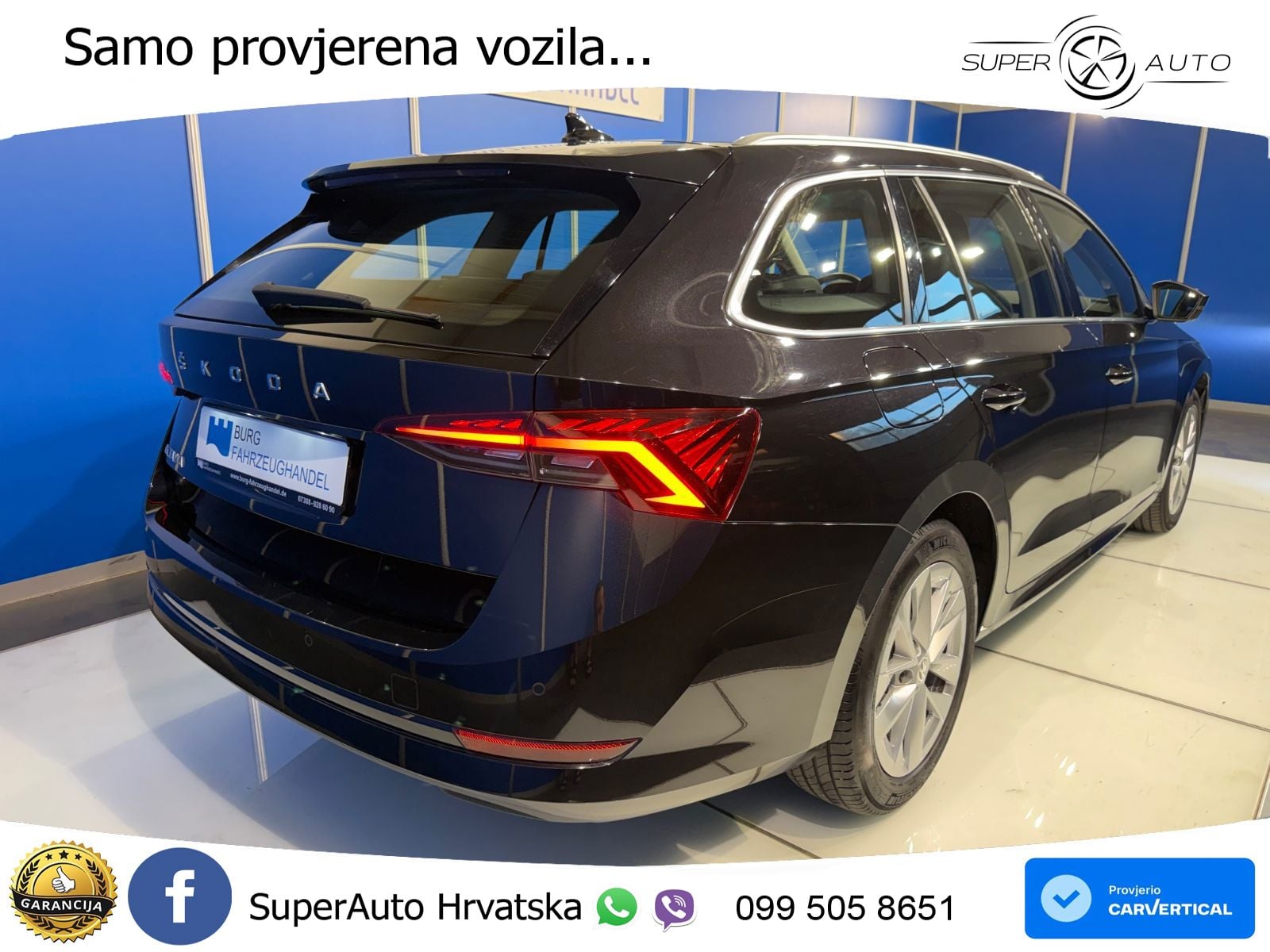 Škoda Octavia Combi 2.0 TDI (150 KS) DSG LED+GR SJED+ACC