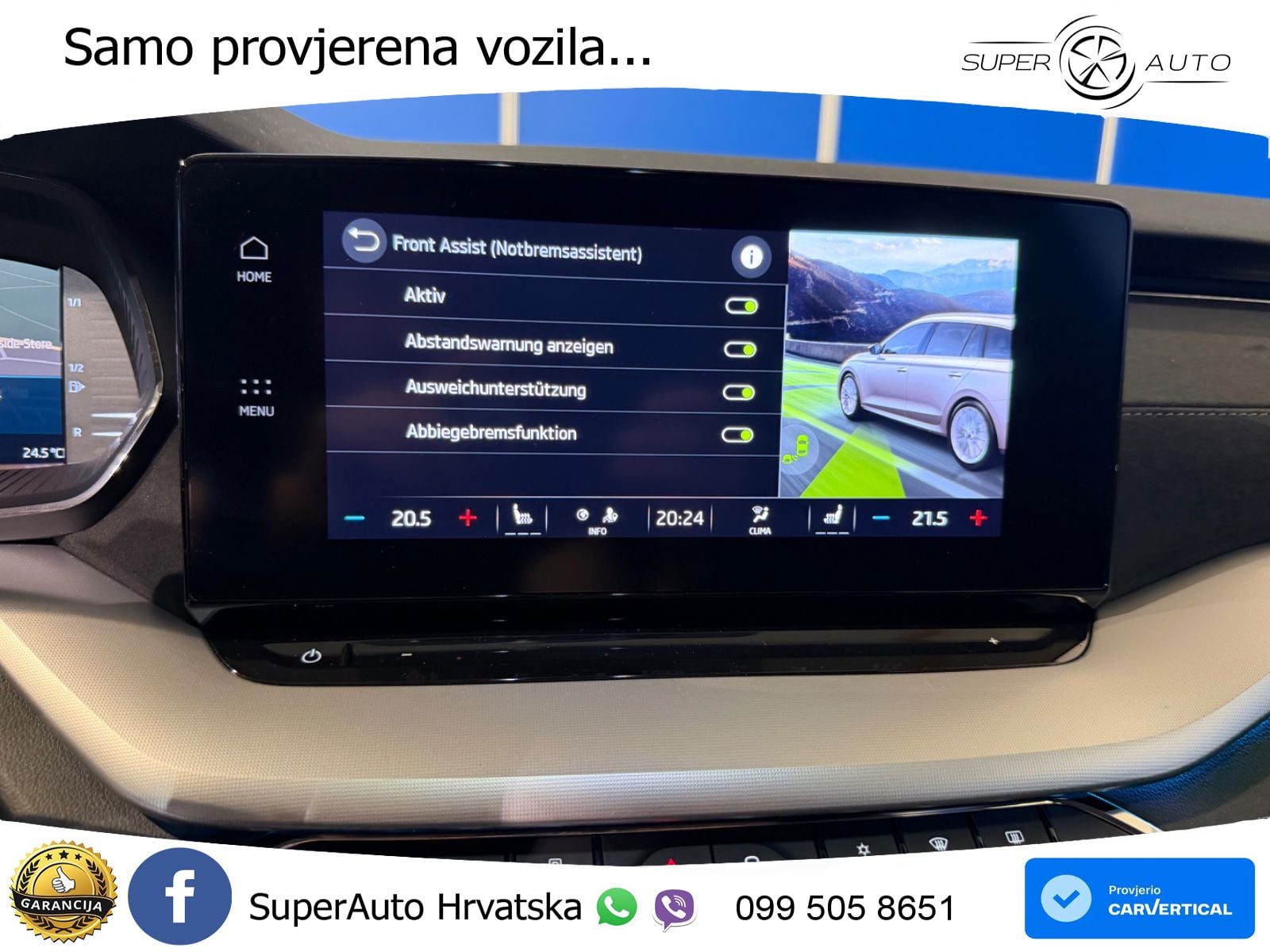 Škoda Octavia Combi 2.0 TDI (150 KS) DSG LED+GR SJED+ACC