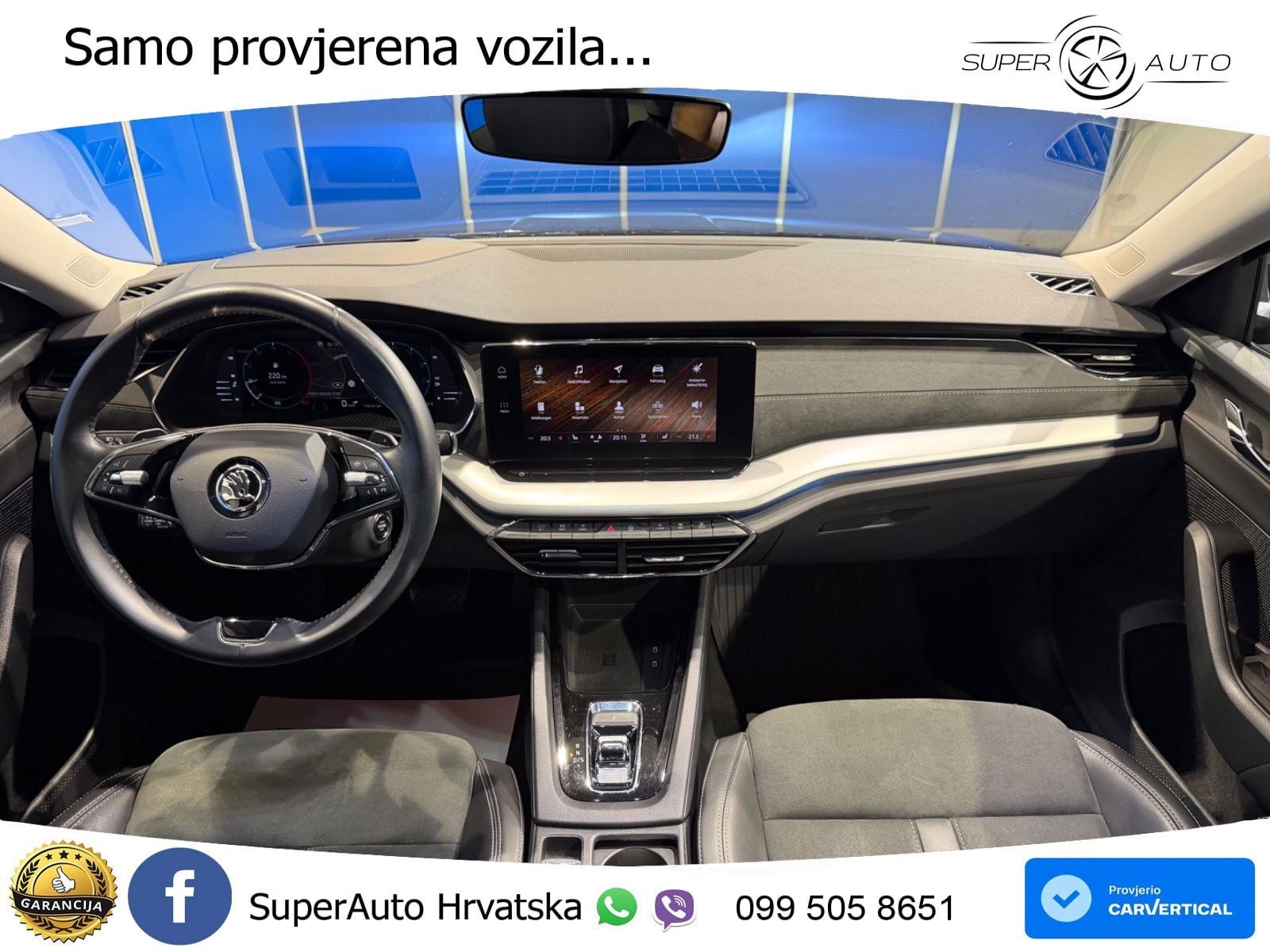 Škoda Octavia Combi 2.0 TDI (150 KS) DSG LED+GR SJED+ACC