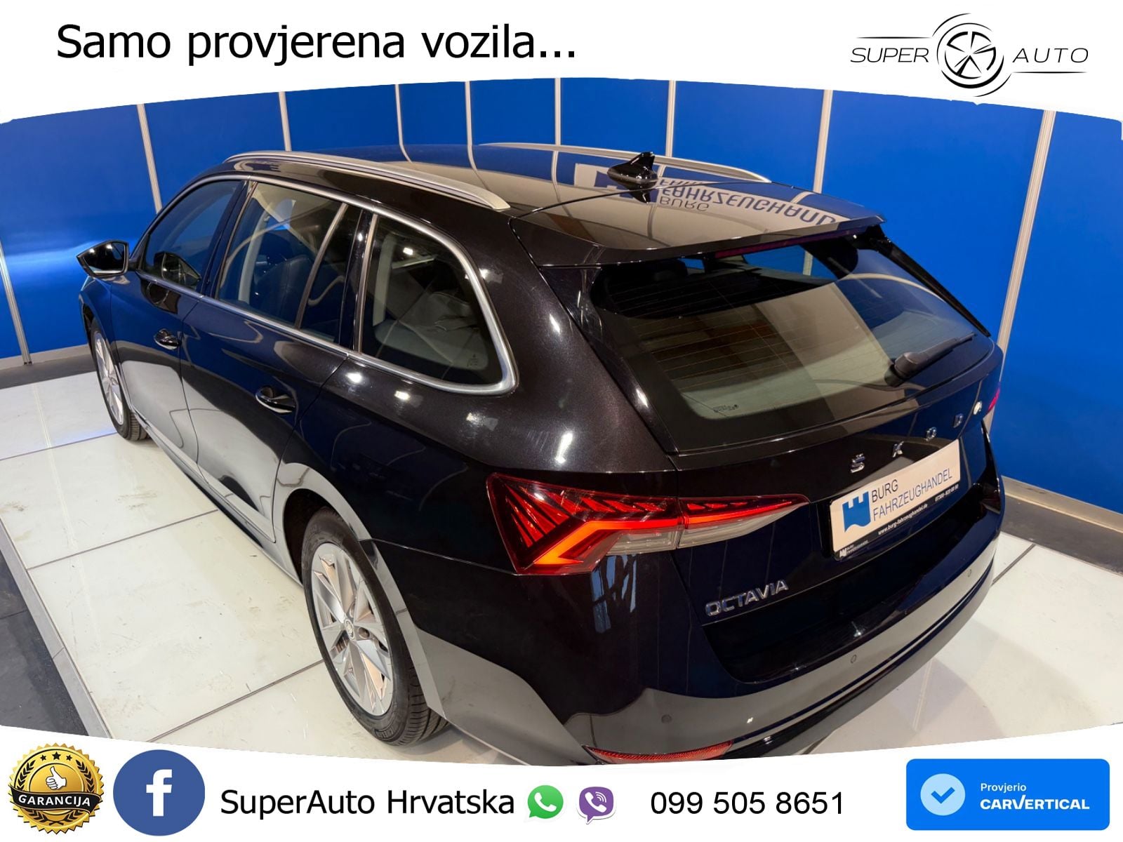 Škoda Octavia Combi 2.0 TDI (150 KS) DSG LED+GR SJED+ACC